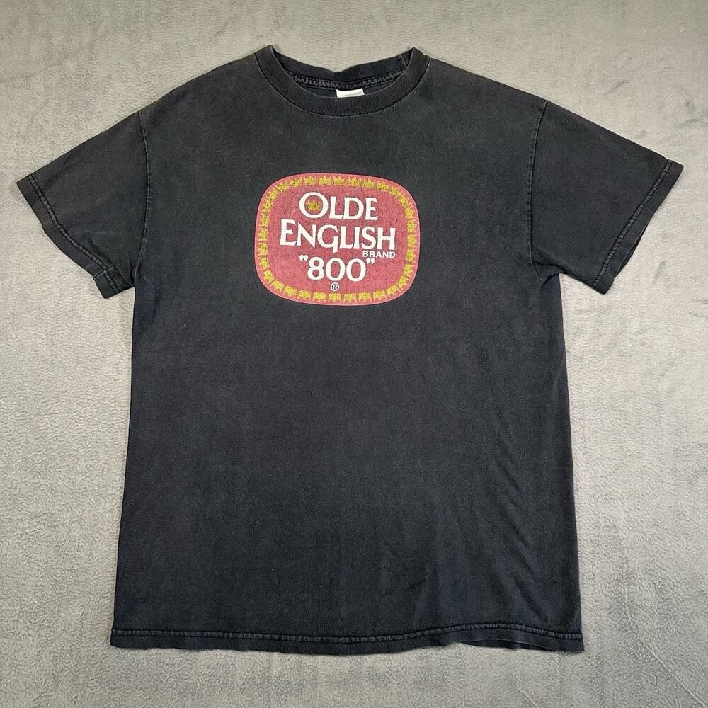 Tennessee River Men’s 2000’s Olde English Brand “800” Malt-Liquor Beer T-Shirt M